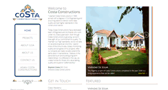 Desktop Screenshot of costaconstructions.com